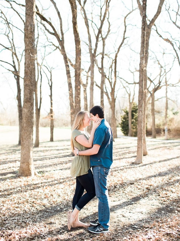 Paige and Reed Engagement Session | Holland Lake Park, Weatherford, Texas Engagement Session, Weatherford and Fort Worth Wedding Photographer